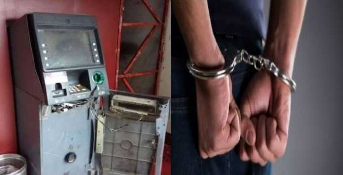 Two youths went to uproot ATM after watching videos on YouTube, police caught red handed