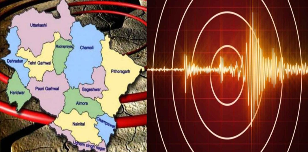 Earthquake tremors felt throughout North India including Delhi NCR, the epicenter of the earthquake was Lansdowne