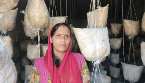 Dehradun's mushroom girl Geeta Upadhyay earns lakhs of rupees from mushroom cultivation